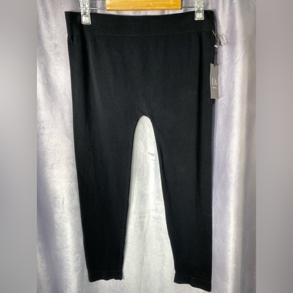 ICON APPAREL Womens Leggings Full Length
Size 1X-2X Black Capsule Wardrobe - Picture 2 of 5